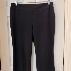 Size 14, Black Straight leg pants